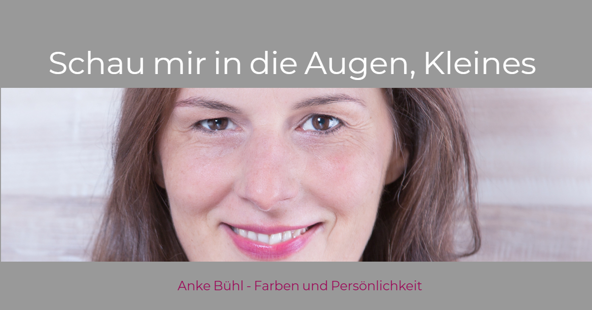 Anke Bühl Schau mir in die